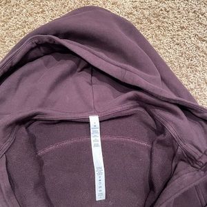 Lululemon cropped zip up hoodie